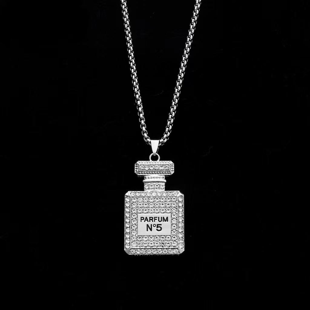 ネックレスメンズ レディース hiphopペンダントパンク ラップ韓国アクセサリーヒップホップストリートブリンブリン punk