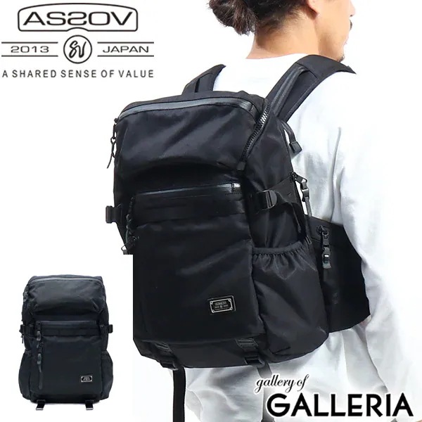 アッソブ リュック AS2OV バックパック リュックサック 大きめ ROUND ZIP BACK PACK ラウンドジップバックパック CORDURA DOBBY 305D B4 通勤 061418