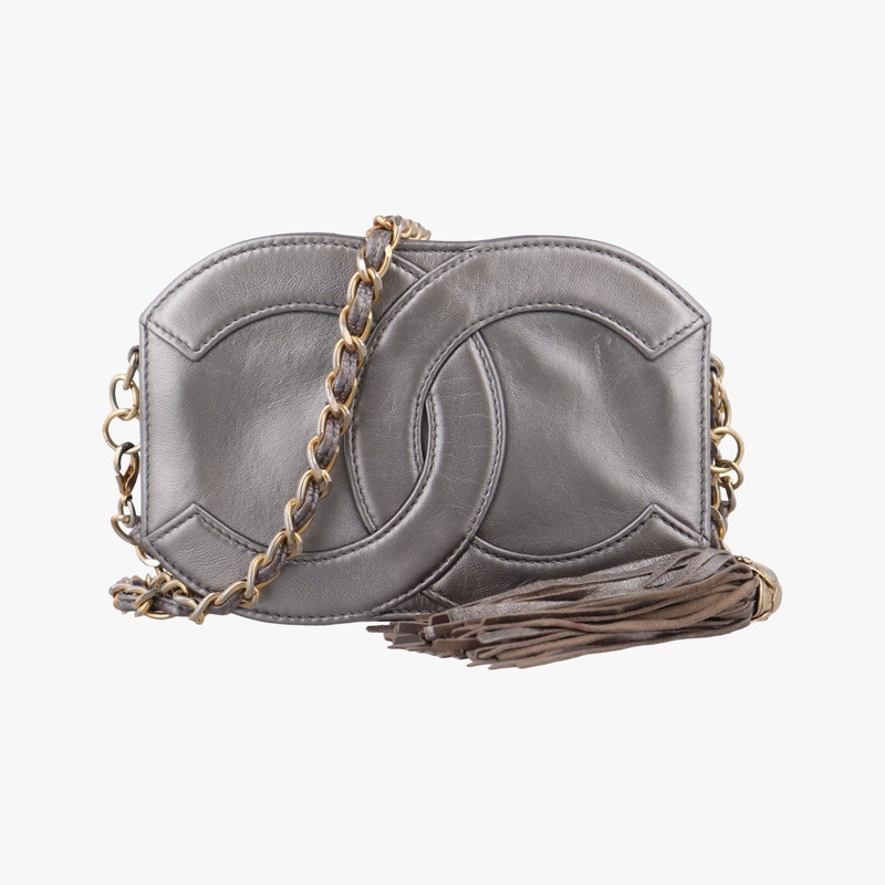 ココマーク フリンジシルバーラムスキン1561090中古