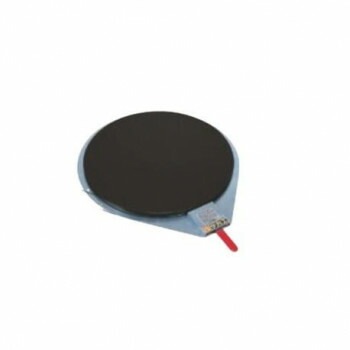 サカエ クルクル回転盤 スチール製 ハンドストッパー付 440x579x16mm ゴムマット KS-410BK