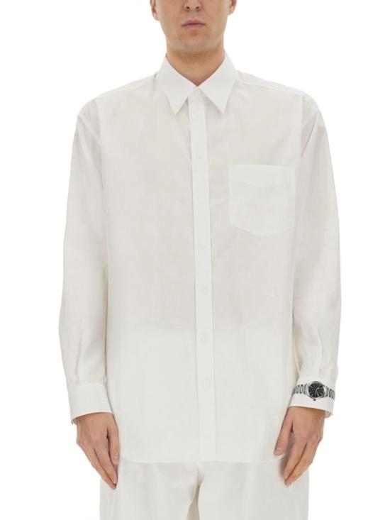 MOSCHINO Men Shirts 02070235 1001 White