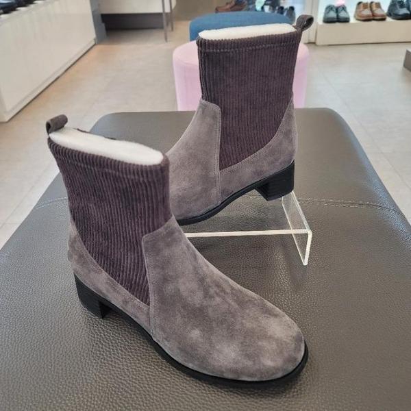 ESQUIRE HC13 アンクルブーツ スエード ソックスフィット アンクルブーツ PFDWBS (S44007952)