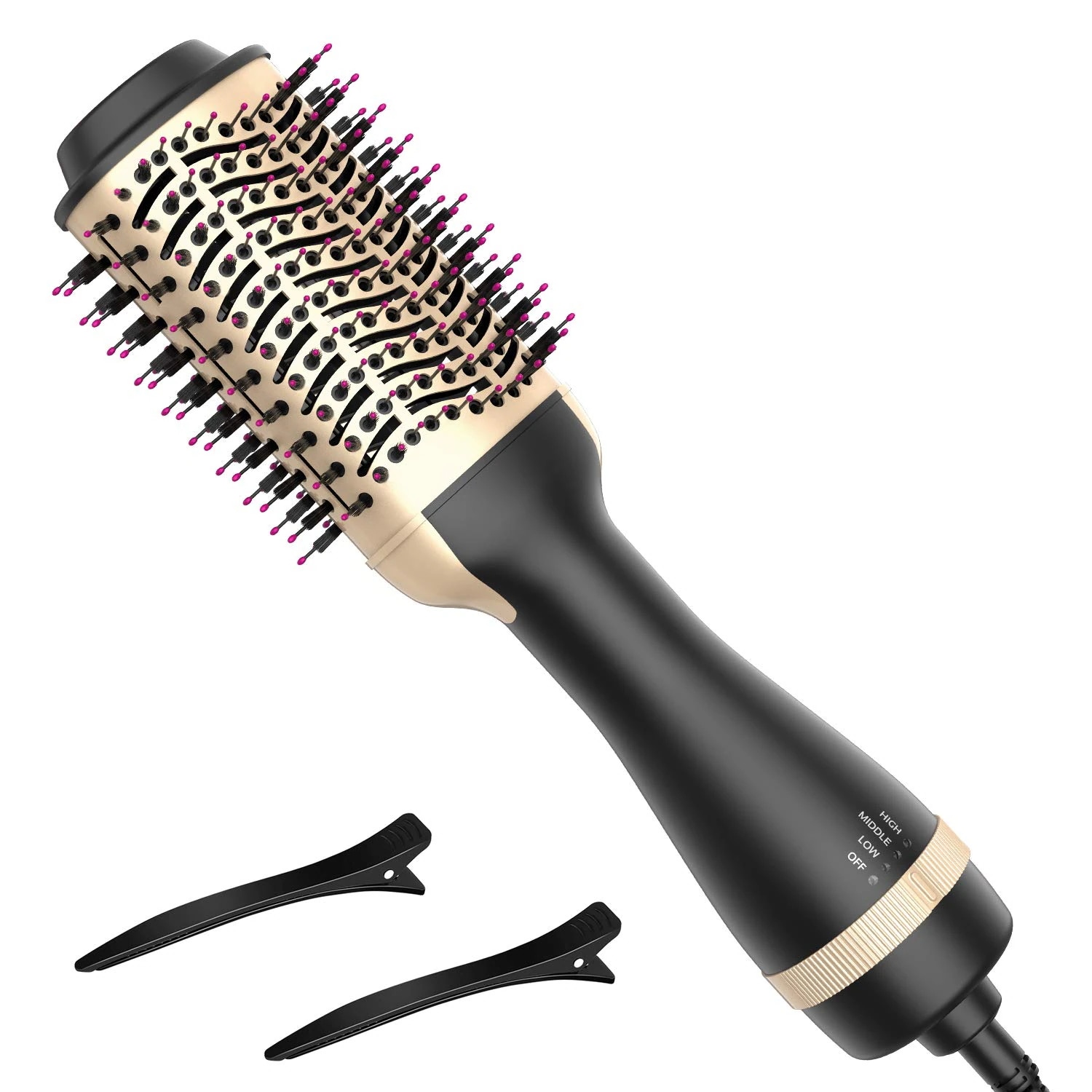 [アメリカ直送] [信頼できる本物] 熱風ブラシボンタイヘアドライヤーブラシヘアドライヤーボリューム