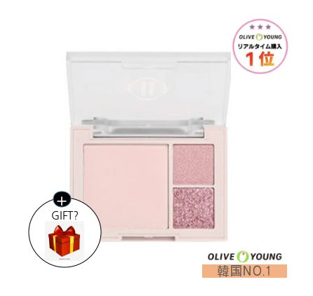 チーク & アイ マルチユース パレット 3 colors アイシャドウ チークパレット 韓国