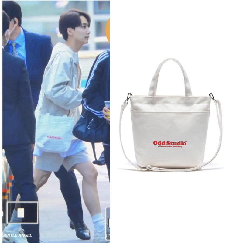 【SEVENTEEN ジョンハン着用】Bold logo クロスバック　エコバッグ