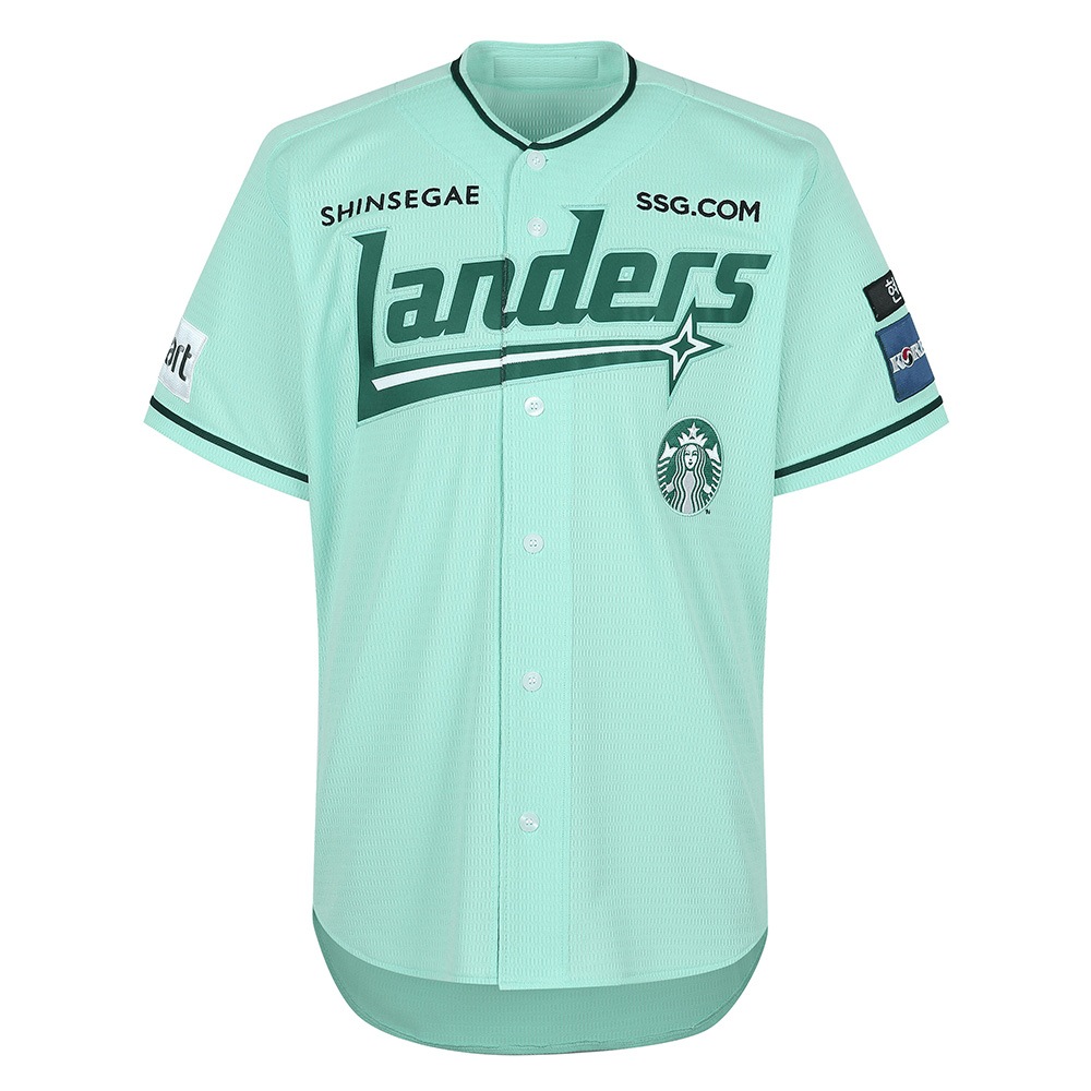24 シーズン SSG LANDERS StarbucksDay 野球 ユニフォーム ミント 韓国スターバ グッズ