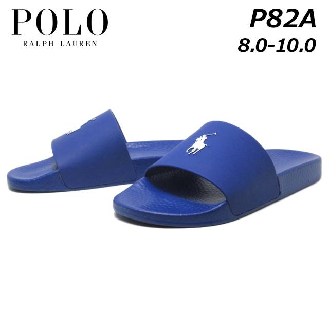 セール品 返品交換不可 ポロラルフローレン P82A ポロスライド POLO SLIDE サンダル メンズ 靴