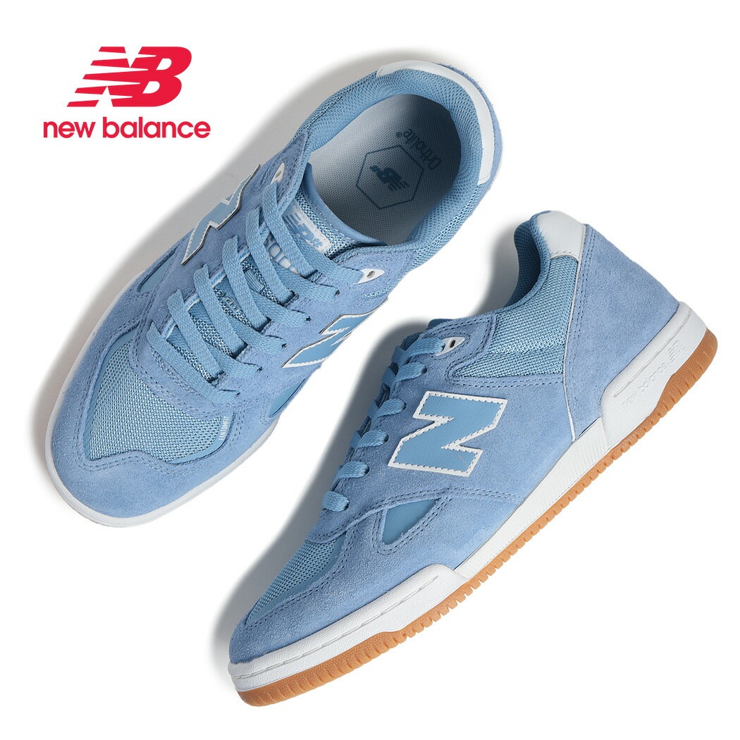 海外限定 NEW BALANCE ニューバランス 600 スニーカー NM600BBG BABY BLUE / WHITE ( 日本未発売 Tom Knox ブルー 水色 ガムソール メンズ )