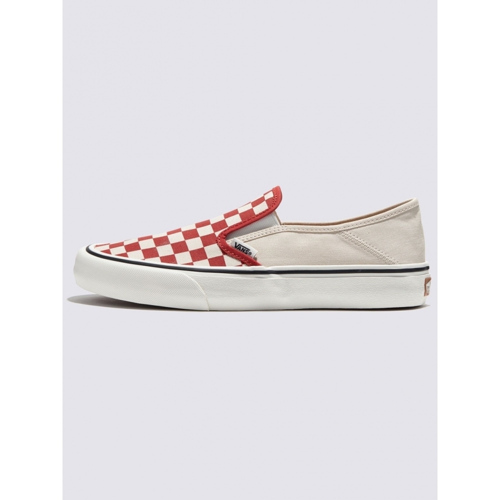 VANS チェッカースリップオンスリップオン VR3 SF VN0A4BX8RED1