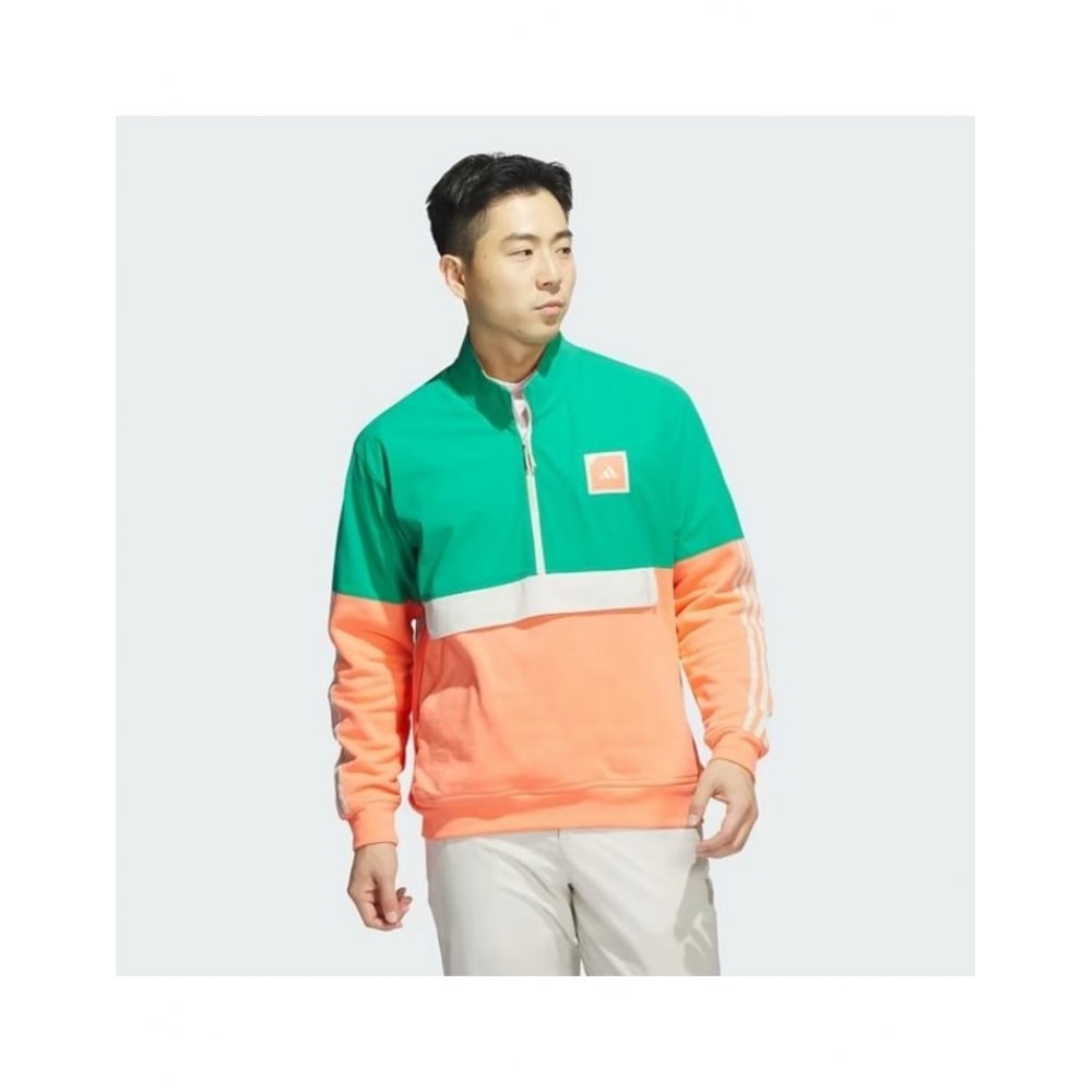 アディダスゴルフアディダスゴルフメンズアディクロスハーフジップアノラック