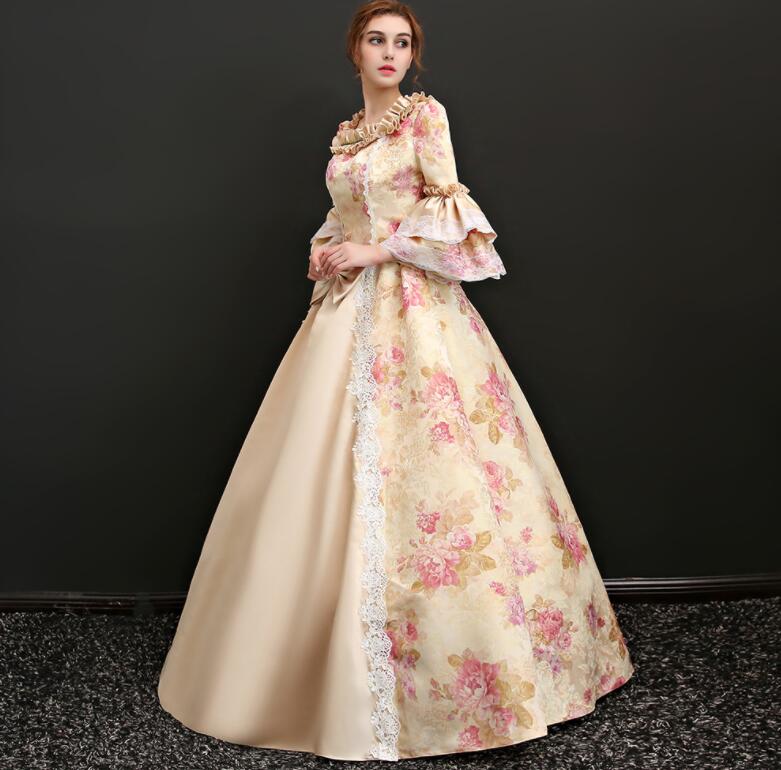 コストパフォーマンスお姫様ドレス 可愛い 華やか ステージ衣装 宮廷ドレス 高級感 ヨーロッパ風ドレス 貴族ドレス パーティードレス ハロウィン クリスマス ロングドレス 演劇 文化祭 貴婦人ドレス