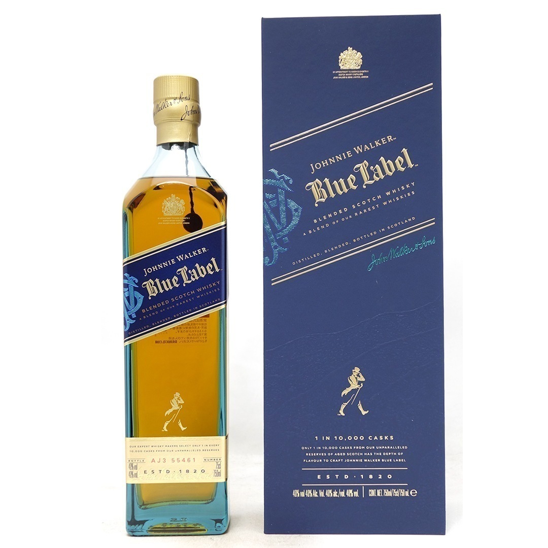ジョニーウォーカー ブルーラベル 箱付 750ml 正規品 スコッチウイスキー ^YCJWBUZ0^