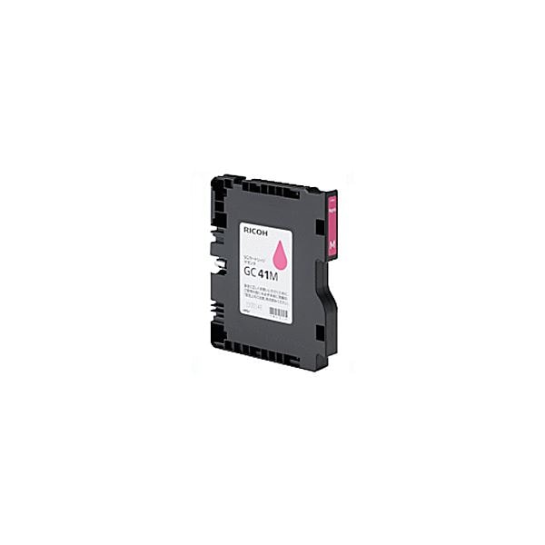 （まとめ） リコー SGカートリッジ GC41M マゼンタ Mサイズ 515809 1個 (×2セット)