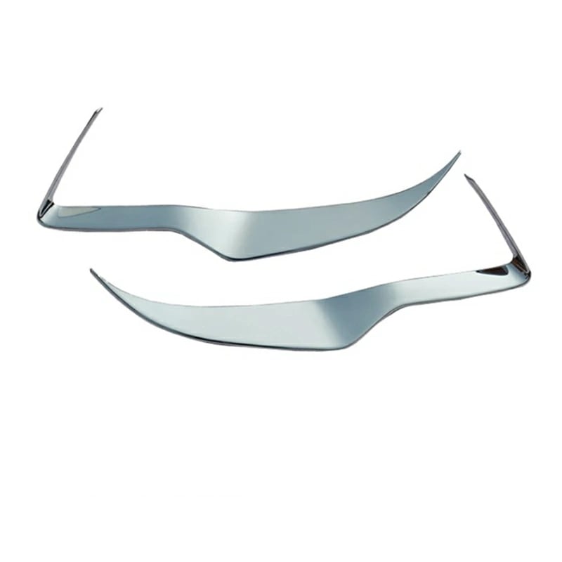 スバル フォレスター SJ系 専用設計 フロントヘッドライトガーニッシュ ABS 鏡面仕上げ 2P