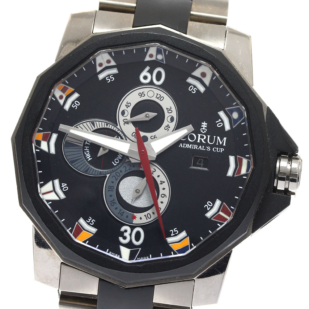 コルム CORUM 01.0005 アドミラルズカップ マレ48 自動巻き メンズ _891608【中古】