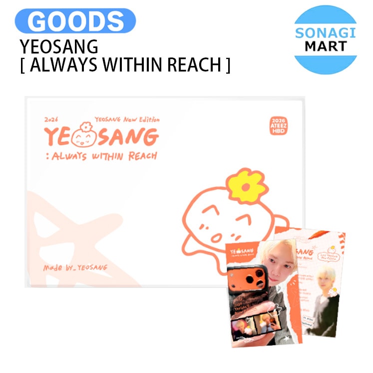 国内発送 YEOSANG [ ALWAYS WITHIN REACH ] ATEEZ 2026 HAPPY BIRTHDAY MD YEOSANG / Mouse / 公式グッズ / 予約商品