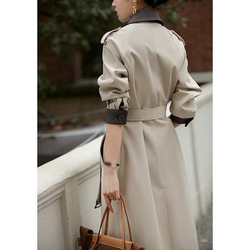 スプリングコート おしゃれ トレンチコート レディース 春 秋 カジュアル ロング丈 着痩せ 通学 通勤 アウター 無地 開襟 ダブルブレスト 学生 フォーマル Aライン 旅行 女子会 OL ライトア 9,091円