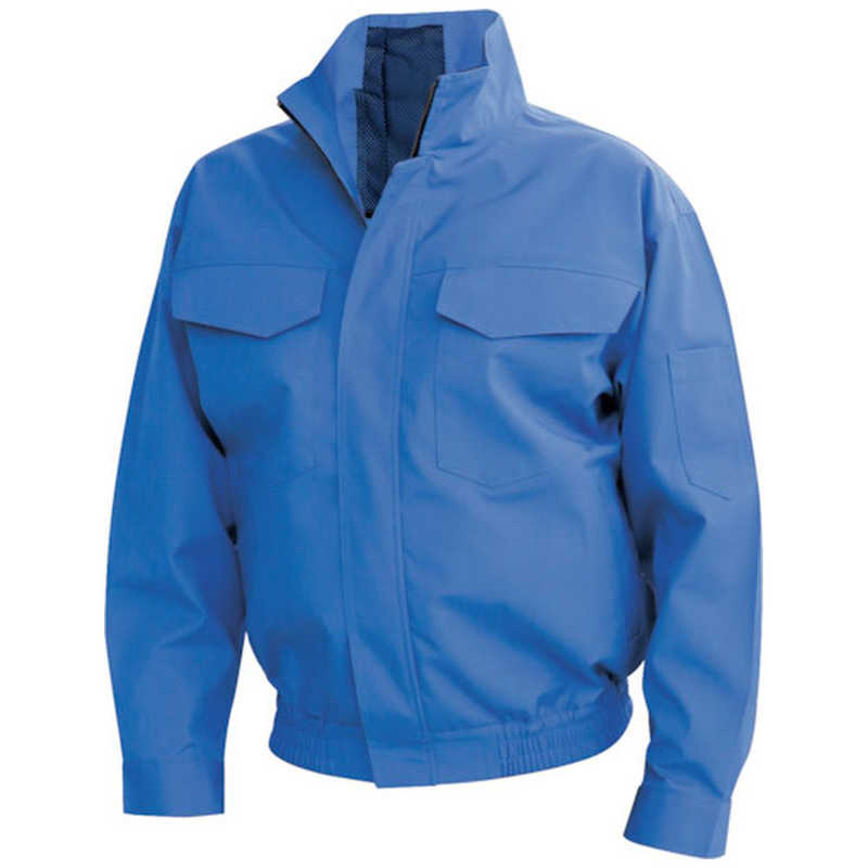 福徳産業　福徳 タフコレ防炎ブルゾン保護カバー付 ライトブルー LL ＃　8000LBLULL