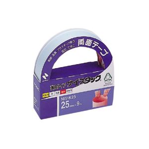 （まとめ） ニチバン ナイスタック(R) 強力タイプ NW-K25 1巻入 (×10セット)
