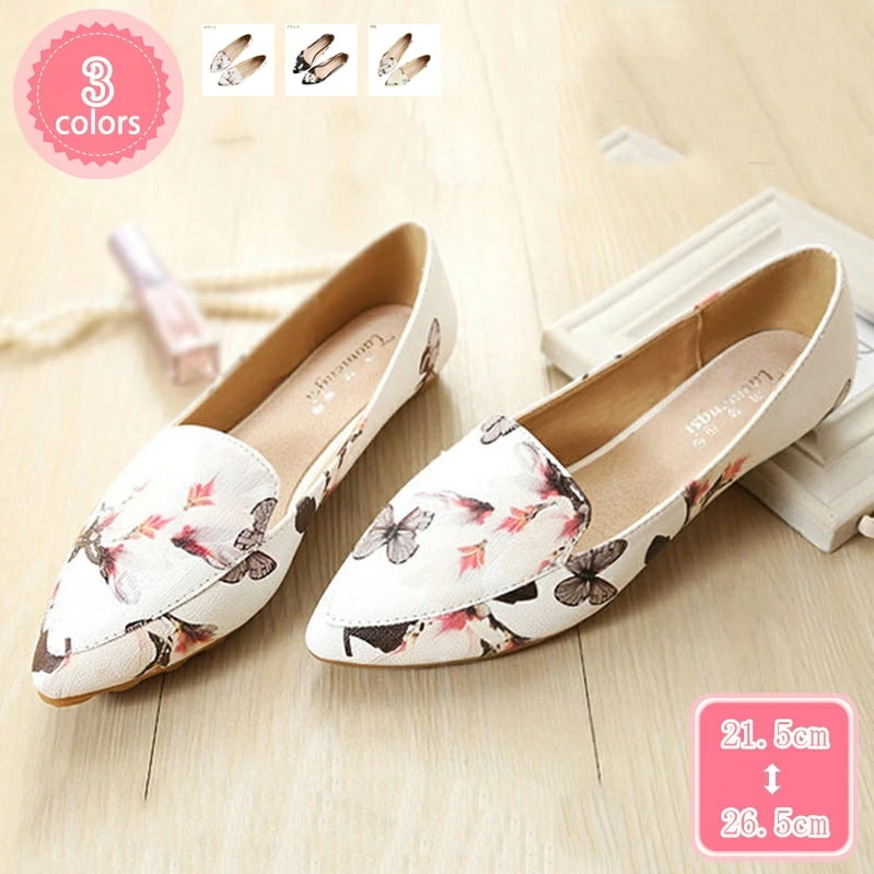 1000円OFFクーポン 小さいサイズ 大きいサイズ ぺたんこ靴 スリッポン パンプス レディース フォーマル オフィス 通勤 カジュアル フラットシューズ ローヒール エレガント 二次会 発表会 イ 12,514円