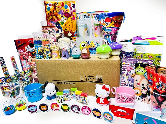 射的・輪投げ用 景品文具セット 50個入 / いち屋のお祭り縁日グッズ ベー