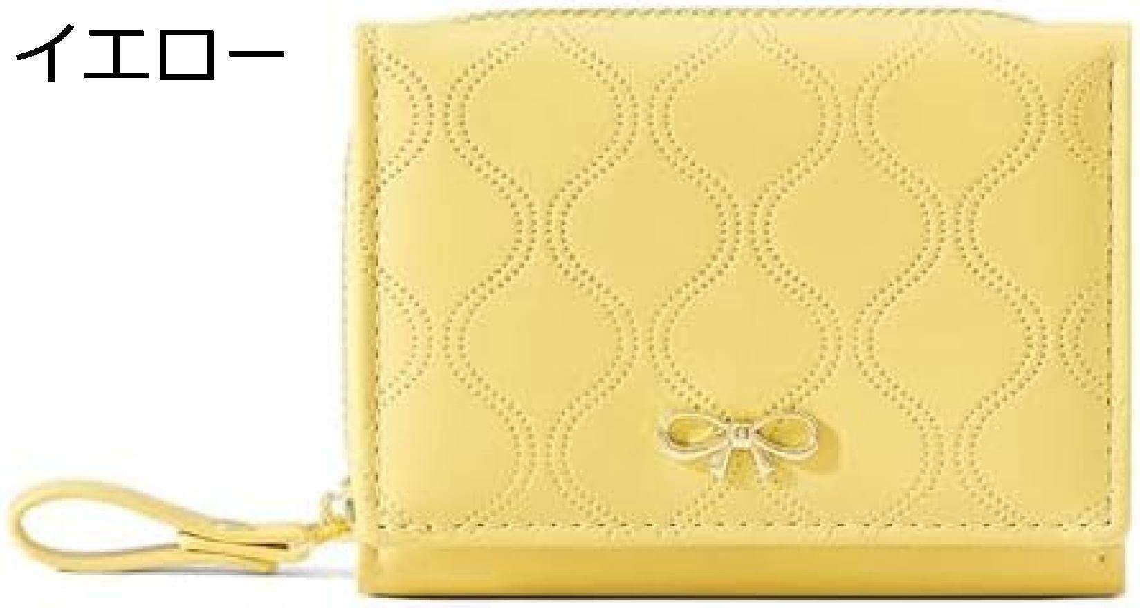 【20%OFFクーポン】財布 レディース 小さい財布 ミニ財布 ミニウォレット 折り畳み財布 カード入れ 小銭入れ付き 3つ折り コンパクト 可愛い 11×8×4cm