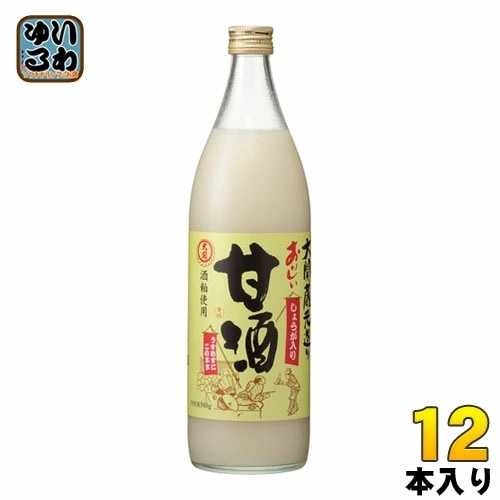 大関 おいしい甘酒 生姜入 940g 瓶 12本 (6本入×2 まとめ買い)