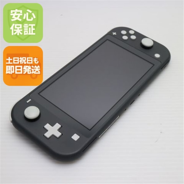 超美品 Nintendo Switch Lite グレー 77