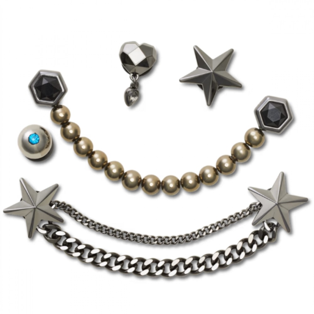 クロックス パンク感性ジビッツ5個セット