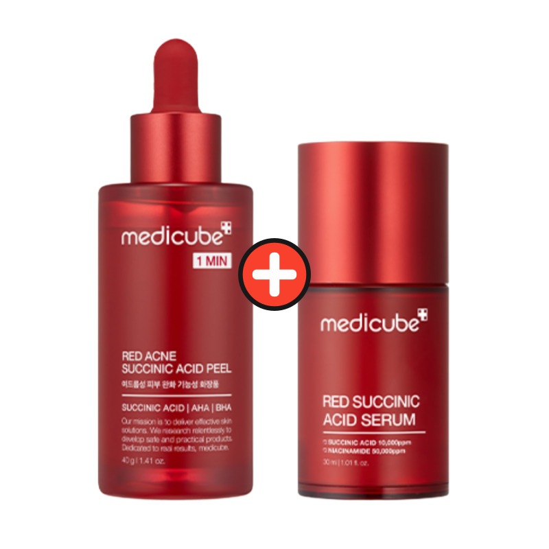 レッド サキシニック アシード ピーリングセラム40ml + 跡セラム30ml