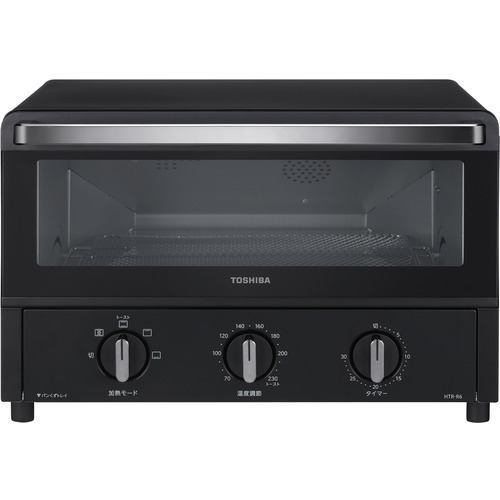 東芝 TOSHIBA オーブントースーター1200W ブラック HTR-R6(K) HTRR6-K