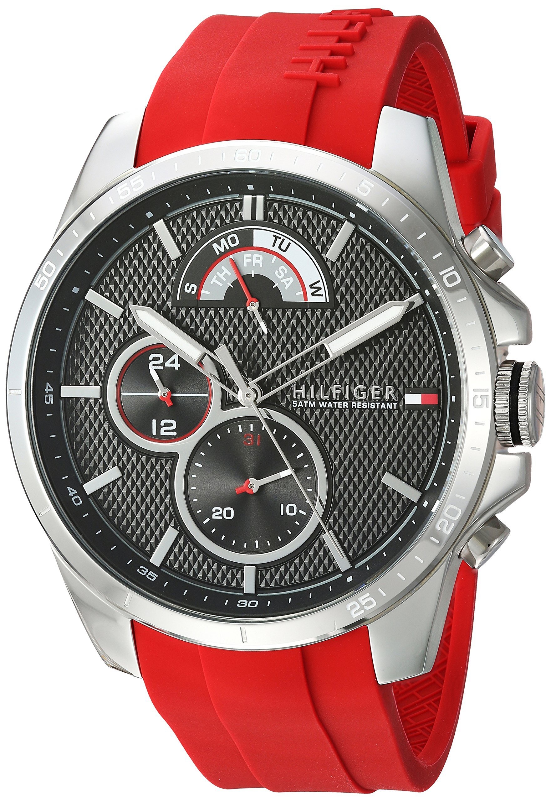 Tommy Hilfiger Men s Cool Sport Stainless Steel Qu