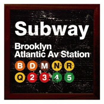 Sign Frame 400seires アートパネル subway ISF-52262