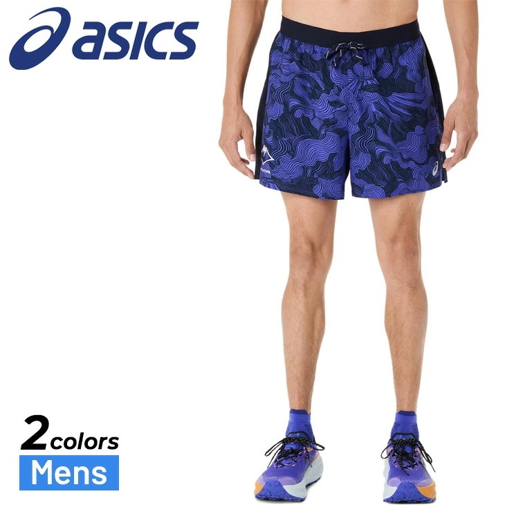 ランニングパンツ メンズ 海外サイズ ショートパンツ インチプリントショーツ 男性 トレラン トレイルランニング ジョギング マラソン 陸上 スポーツウェア ボトムス 短パン/2011D526
