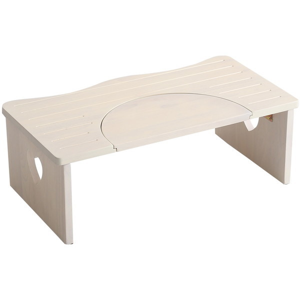 ホームテイスト CSL-365トイレ子ども踏み台 salita-サリタ- ホワイトウォッシュ メーカー直送