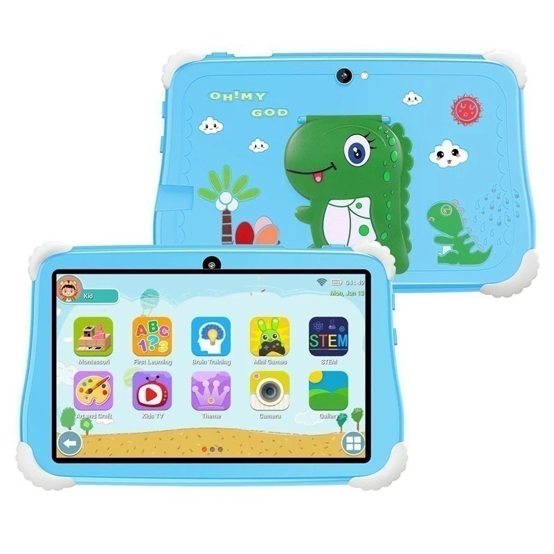 タブレットPC 子供用タブレット 恐竜 7インチ android14 子供向け 知育ゲーム キッズ お子様 児童用 知育 プレゼント 学習 知識 誕生日 高性能 品質保証