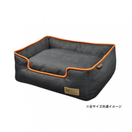P.L.A.Y. ラウンジベッド S アーバンデニム オレンジ