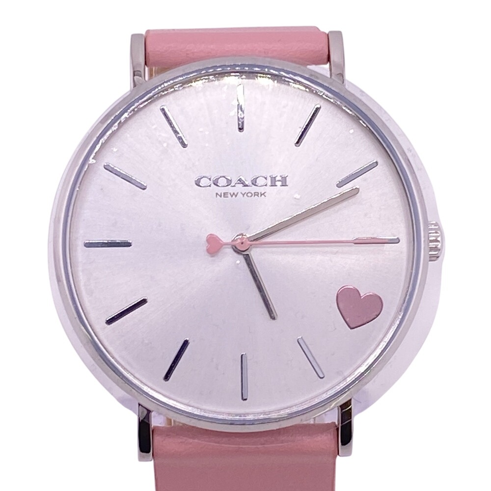 14503516 PERRY ステンレススチール 腕時計 ピンク レディース ブランド