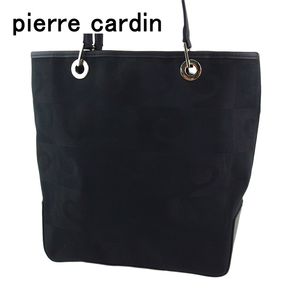 トートバッグ トート ショルダーバッグ Pモチーフ柄 レディース メンズ ブラック シルバー 中古 15,169円