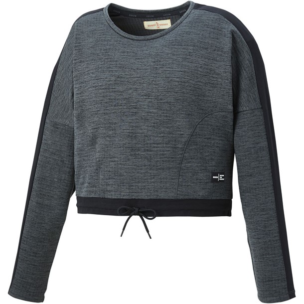 レディースウラキモウストレッチトレーナー テニススウェットトレーナー (w2061-3)