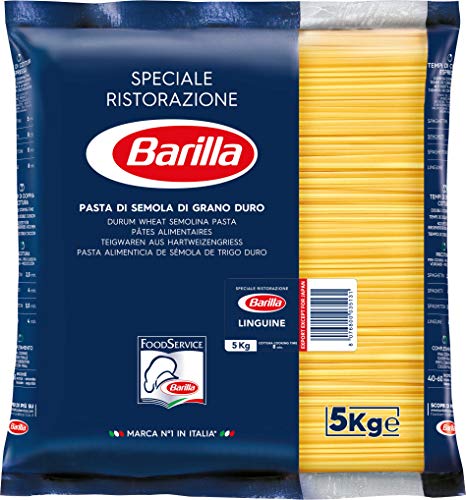 Barilla(バリラ) BARILLAバリラ パスタ バベッティー (リングイネ) 5kg [正規輸入品] イタリア産