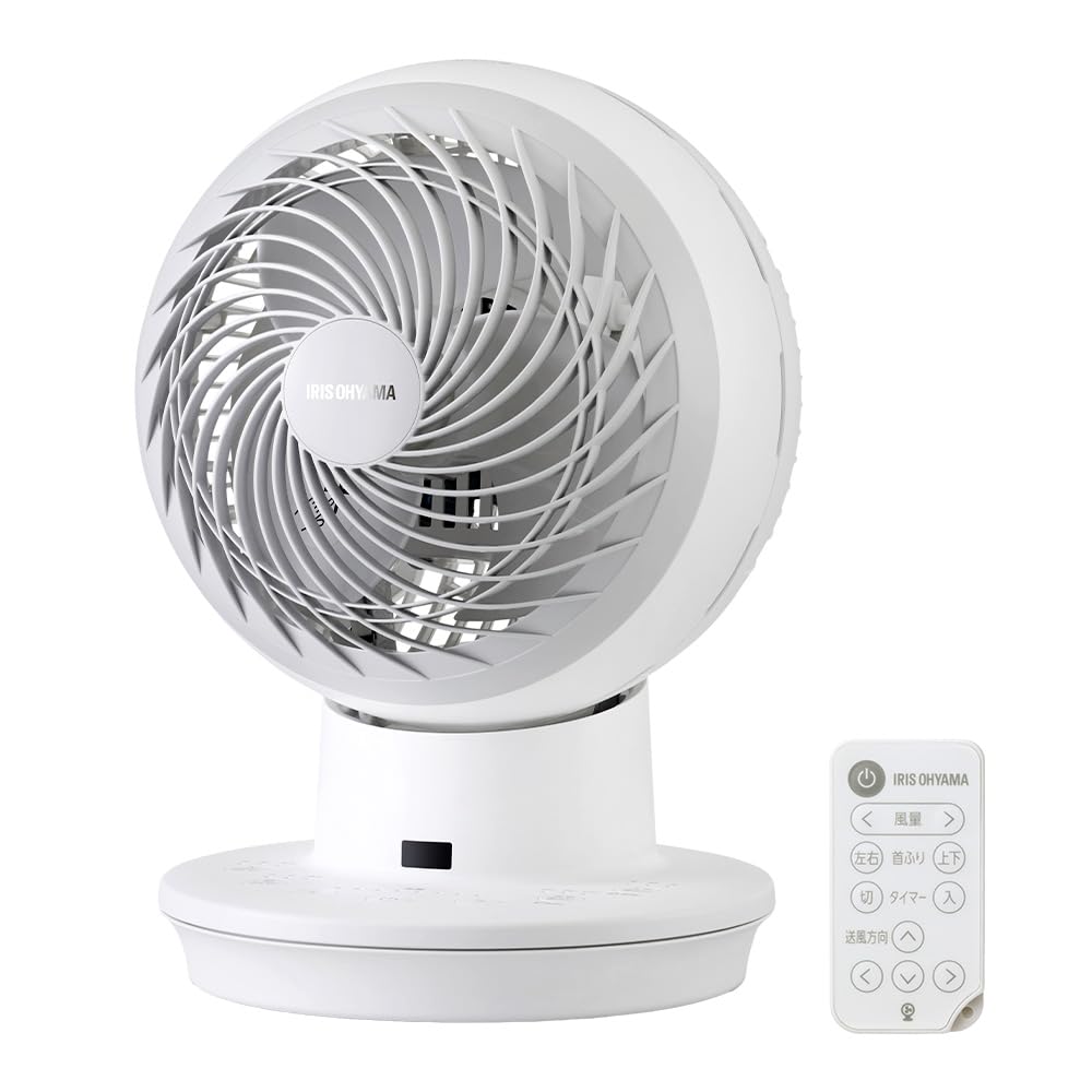 【節電対策】アイリスオーヤマ サーキュレーターアイ DC JET 15cm PCF-SDC15T-EC-W ホワイト 分解丸洗いお手入れ簡単