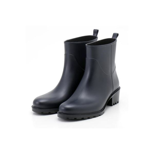 PATERNAZZI イタリア製ショートレインブーツ NAVY （ネイビー） 39サイズ 約24.5cmレインブーツ