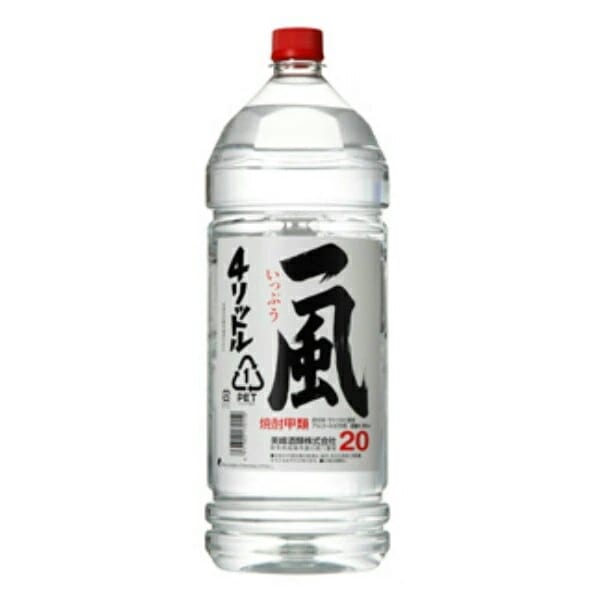 甲類焼酎 一風 20度 4000ml1ケース4本(004)『FSH』