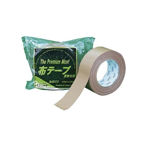 （まとめ）古藤工業 重梱包用布粘着テープ No.8000 The Premium Monf[x20]