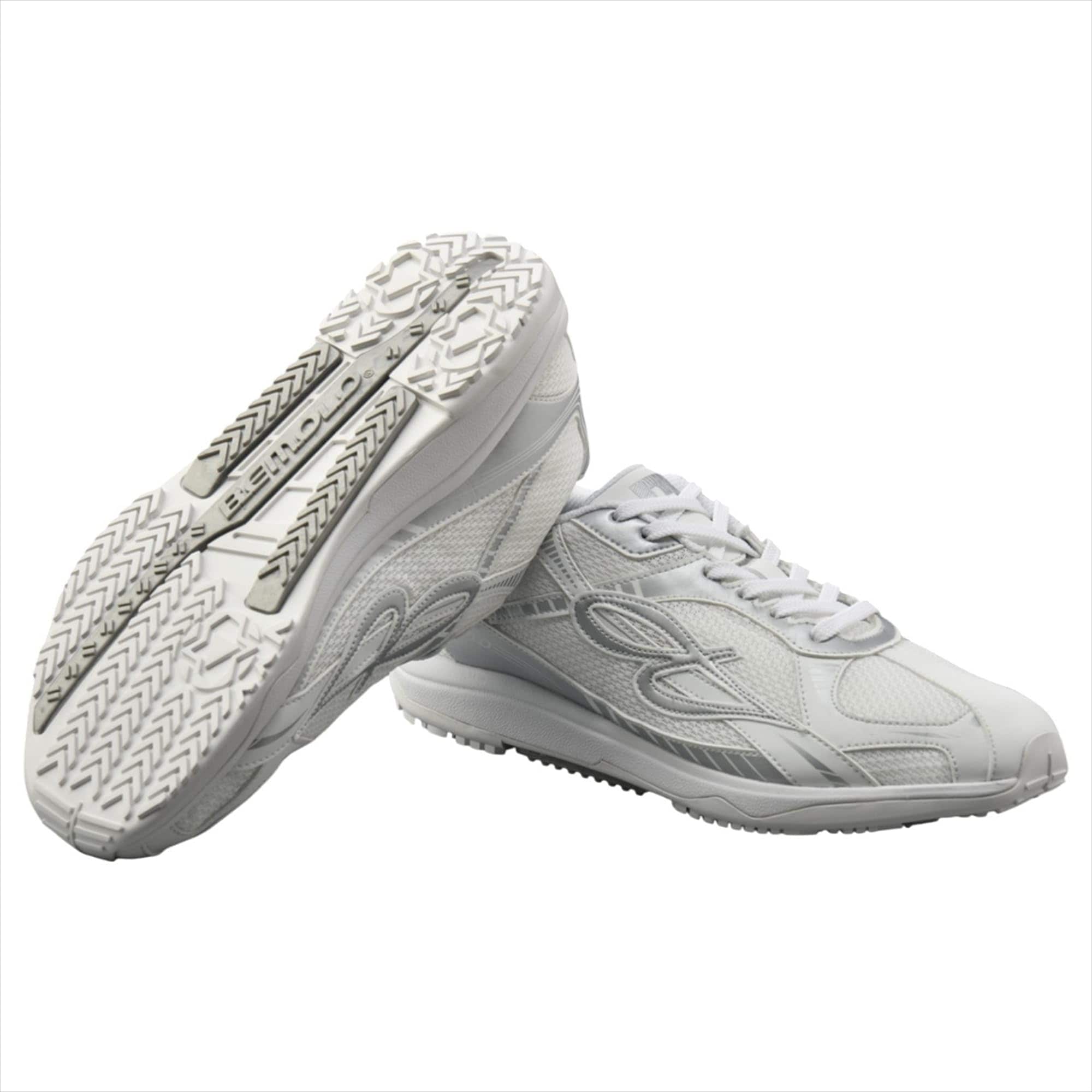 [ビモロ] #701 [ラバーソールシューズ] 男女兼用 テラ グリップ力 安定感 楽 室内 インドア アウドア ウォーキング ホワイト