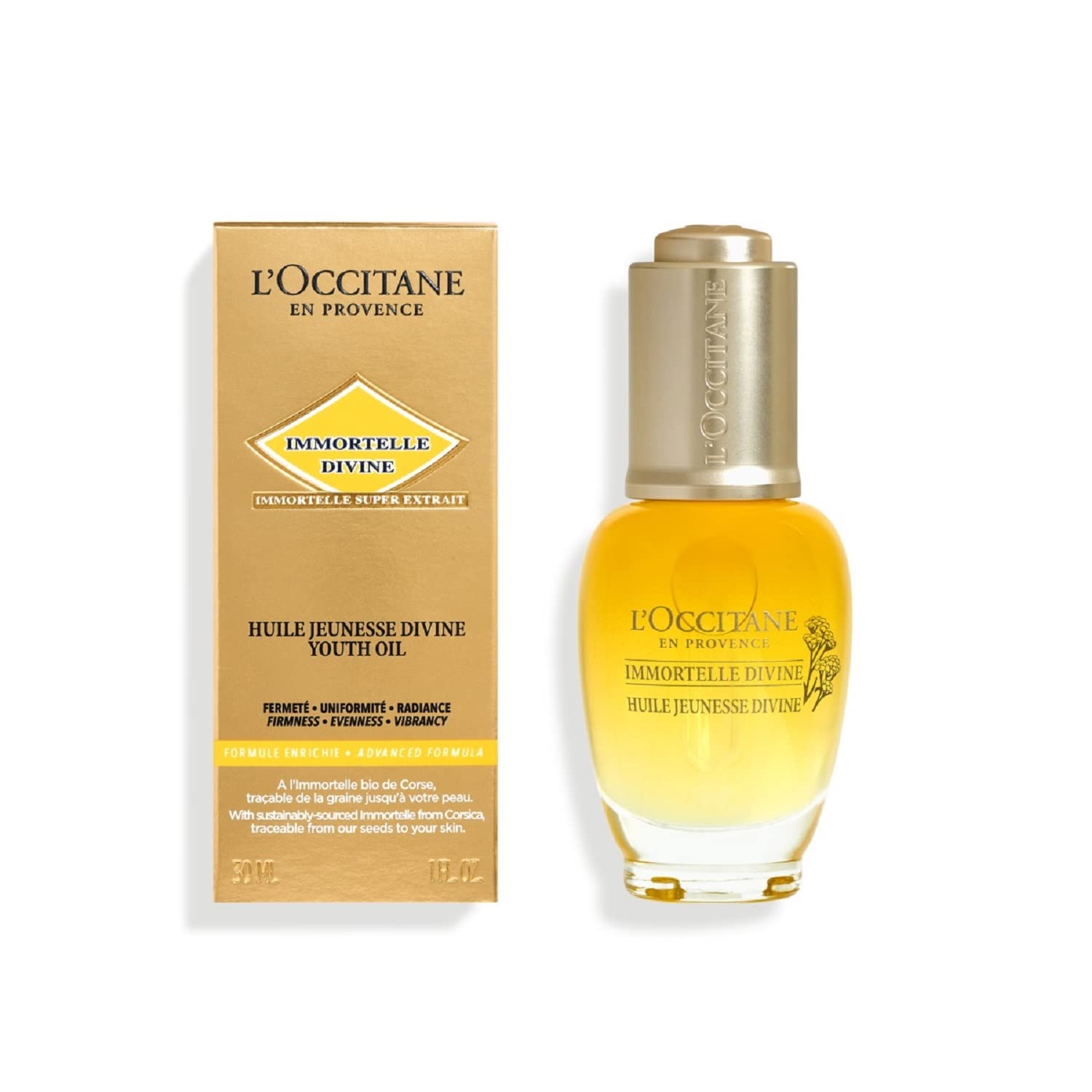 ロクシタン(LOCCITANE) イモーテル ディヴァインインテンシヴオイル 30mL 化粧水の前のプレオイル