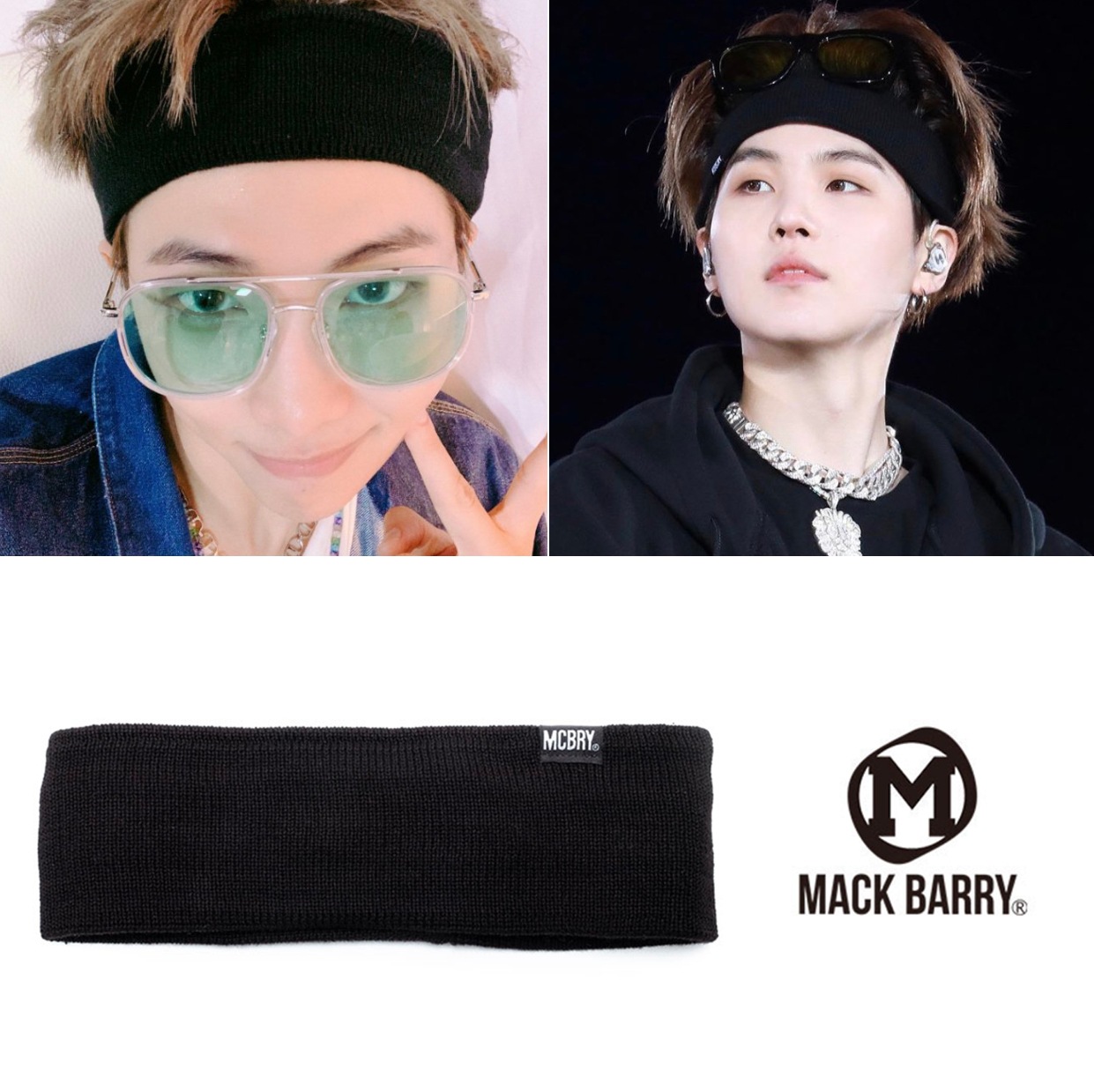 Qoo10 マクバリー Bts着用 Mcbry Hair Ban バッグ 雑貨