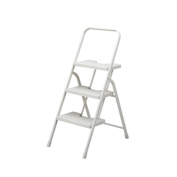 フォールディングステップ 3段 アイボリー 9,389円