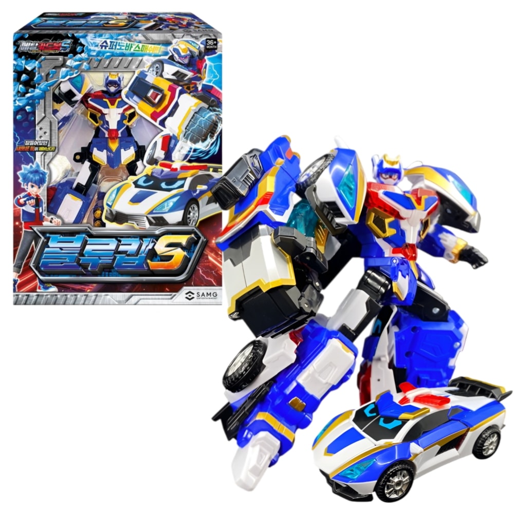 【公式】メタルカードボットS ブルーコップエス METAL CARDBOT S BLUE COP S ポリス変身ロボット